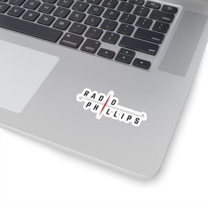 RP Sticker on a Laptop